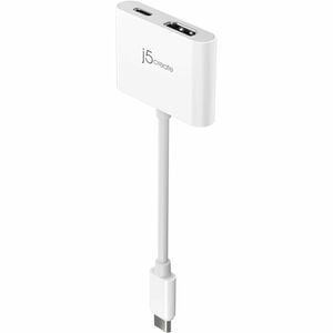 j5create JCA152 A/V-Adapter - 1 - 3840 x 2160 Supported - Weiß