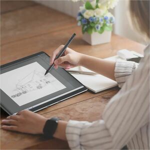Alogic Stylus mit Integrierter Schreibstift - 1 - Ersetzbare Stylus-Spitze - Anodisiertes Aluminium - Touchscreen-Monitor 