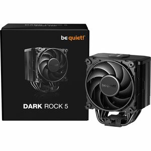 be quiet! DARK ROCK 5. Typ: Luftkühlung, Lüfterdurchmesser: 12 cm, Rotationsgeschwindigkeit (max.): 2100 RPM, Luftstrom: 9