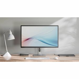 Alogic Clarity Max 32C4KPD 32 Zoll Klasse 4K UHD LED-Monitor - 16:9 Format - Silber, Schwarz - 81,3 cm (32 Zoll) Viewable 