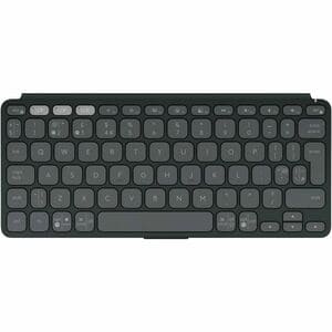 Logitech Keys-To-Go 2 Keyboard - Wireless Connectivity - English (US) - QWERTY Layout - Graphite - Scissors Keyswitch - Bl