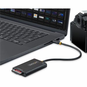 StarTech.com USB-C CFexpress Type B Card Reader, Portable USB 3.2 (10Gbps) Memory Card Reader, USB Type-C to CF Express 2.