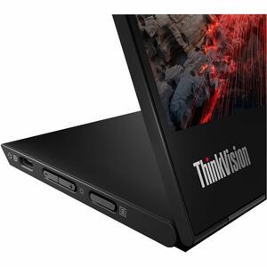 Lenovo ThinkVision M14t 14" Class LED Touchscreen Monitor - 16:10 - 6 ms - 14" Viewable - Capacitive - 10 Point(s) Multi-t