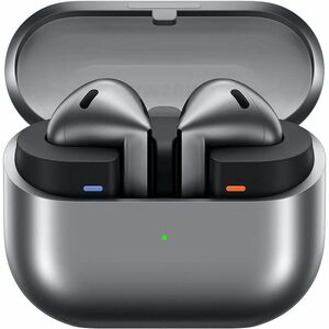 Samsung Galaxy Buds3 SM-R530 True Wireless Earbud Stereo Earset - Silver - Bixby - Binaural - In-ear - Bluetooth - MEMS Te