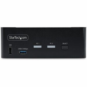 StarTech.com Digital & Analog KVM Switchbox - TAA Compliant - 2 Computer(s) - 1 Local User(s) - 8K, 4K - 7680 x 4320 - 60 