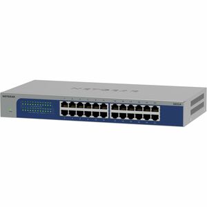 Commutateur Ethernet Netgear GS524v3 24 Ports - Gigabit Ethernet - 10/100/1000Base-T - Gris - 2 Couche supportée - 12 W Po
