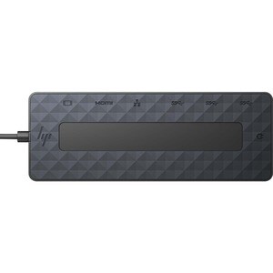 HP Universeller USB-C-Multiport-Hub. Übertragungstechnik: Kabelgebunden, Hostschnittstelle: USB 3.2 Gen 2 (3.1 Gen 2) Type