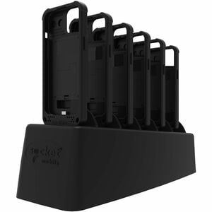 Socket Mobile DuraSled DS840, Performance Barcode Sled Reader for iPhone 15 & Charging Dock
