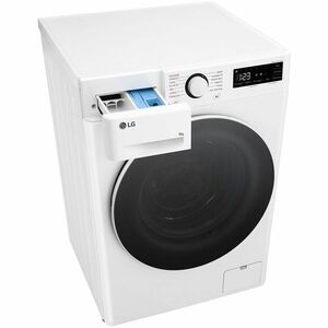 Lavatrice/asciugatrice LG F4R5009TSWW Caricamento Frontale 9 kg - Bianco - Funzione vapore - 1400 Velocità centrifuga (rpm)