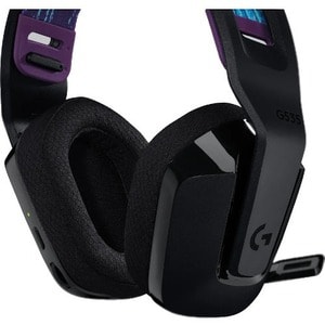 Casque de jeu Logitech G535 - Sans fil - Design Sur tête - Couleur Noir - RF - Fréquence 20 Hz/20 kHz
