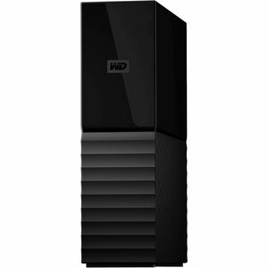 WD My Book WDBBGB0240HBK-EESN 24 TB Desktop Hard Drive - External - Storage System Device Supported - USB 3.2 (Gen 1) - 25