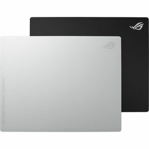 ROG Moonstone Ace L is a large gaming mouse pad 500 x 400 mm made of durable tempered glass featuring an ultrasmooth surfa