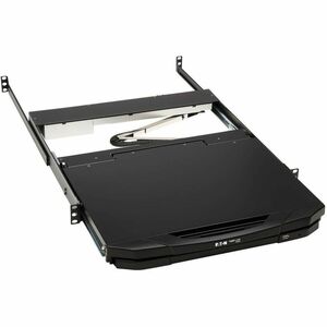 Tripp Lite series B021-SWHD-K LCD Rack Console KVM Switch - Metal, Plastic - Black - 1 Computer(s) - 47 cm (18.5") LCD - F