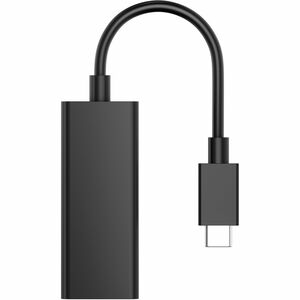 HP Video Adapter - 1 x DisplayPort 1.4 Digital Audio/Video - Female - 1 x USB Type C - Male - 7680 x 4320 Supported - Black
