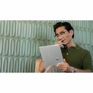 Microsoft Surface Pro 10 Tablet - 16 GB - 256 GB SSD - Windows 11 - 5G - Platinum - Core i5 - Cellular Phone Capability - 