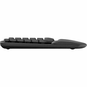 Logitech Wave Keys Keyboard - Wireless Connectivity - Bluetooth - 32.81 ft - USB Interface - ChromeOS, Windows 10, Windows