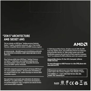 AMD Ryzen 9 9000 9900X Dodeca-Core 4,40 GHz Prozessor - Box - 64 MB L3 Cache - 12 MB L2 Cache - 960 KB L1 Cache - 64-Bit-V