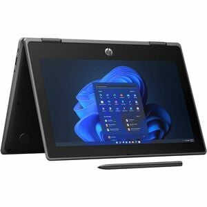 HP Pro x360 Fortis G11 11.6" Touchscreen Rugged Convertible 2 in 1 Notebook - HD - Intel N-Series N200 - 8 GB - 128 GB SSD