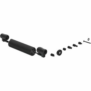 Cavo di sicurezza SpacePole ClickSafe Per Payment Terminal - Cromato, Nero - Metallo, Lega di acciaio - Per Payment Terminal