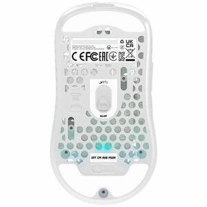 CHERRY XTRFY M42W-RGB-WHITE Rato para jogos - Frequência de rádio - USB, USB Tipo C - Ótico - Branco - Sem fios - 2.40 GHz