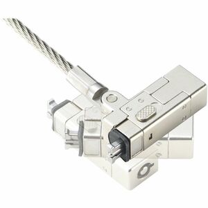 Kensington Slim NanoSaver 2.0 Cable Lock For Notebook - 1.80 m Cable - Patented T-bar/Key Lock - Plastic, Nylon, Stainless