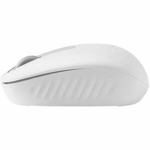 Logitech M196 Mouse - Bluetooth - Optical - Off White - Wireless - 10 m - 1000 dpi - Scroll Wheel - Symmetrical - 1 x AA B