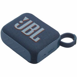 JBL Go 4 Portable Bluetooth Speaker System - 4.2 W RMS - Blue - 90 Hz to 20 kHz - Battery Rechargeable - 1 Pack