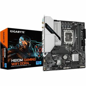 Gigabyte Ultra Durable H610M GAMING WIFI DDR4 Gaming Desktop Motherboard - Intel H610 Chipset - Socket LGA-1700 - Micro AT