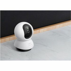 Tapo C220 4 Megapixel 2K Network Camera - Colour - White - 10 m Infrared Night Vision - H.264 - 2560 x 1440 - 4 mm Fixed L