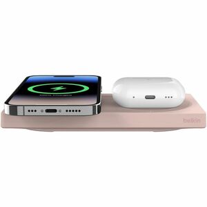 Belkin MagSafe 2-in-1 Wireless Charger, Pink