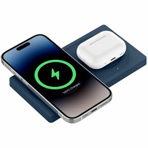 Belkin MagSafe 2-in-1 Wireless Charger, Blue