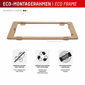 Displex Premium Glass 10H Hartglas Displayschutz für Apple iPhone 16 - Transparent - 1 - für OLED iPhone 16 - Resistent ge