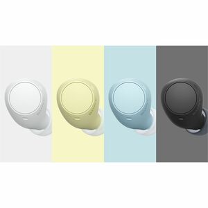 Sony WF-C510 Earbud Stereo Earset - White - Binaural - In-ear - 1000 cm - Bluetooth