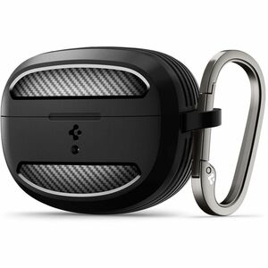 Spigen Rugged Armor Rugged Carrying Case Bose Earbud - Matte Black - Drop Resistant - Thermoplastic Polyurethane (TPU) Bod