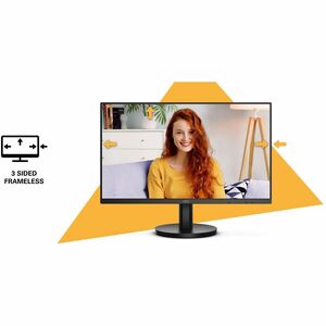 Monitor LED AOC U27B3M 685,8 mm (27") Classe 4K UHD - Nero - 68,6 cm (27") Viewable - Vertical Alignment (VA) - LED Luce p