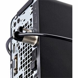 StarTech.com Laptop/Desktop & Peripheral Lock Kit, 9.8ft (3m) Steel Cable, Theft-Deterring Security Lock, K-Slot, For 3x D