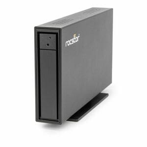 Rocstor Rocpro D91 22 TB Desktop Hard Drive - External - Black - TAA Compliant - USB 3.1 Type C - 7200rpm - Hot Swappable 