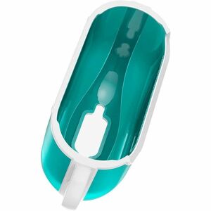 Spigen Classic C1 Charging Case Apple AirPods 4 - Bondi Blue - Polycarbonate Body - Carabiner Clip - 50.3 mm Height x 63 m