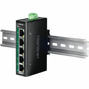 TRENDnet TI-PELC50 5 Ports Manageable Ethernet Switch - Fast Ethernet - 10/100Base-T - TAA Compliant - 2 Layer Supported -