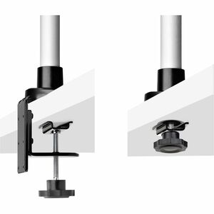 StarTech.com Mounting Arm for Monitor, Display Screen, Computer - Black - Landscape/Portrait - TAA Compliant - Height Adju
