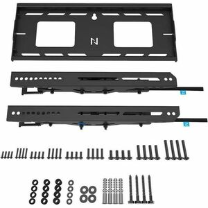 Neomounts Wall Mount for TV - Black - Height Adjustable - 1 Display(s) Supported - 81.3 cm to 190.5 cm (75") Screen Suppor