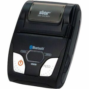 Star Micronics SM-S230i Mobil, Hospitality, Retail Direktthermodrucker - Monochrom - Tragbar, Handheld - Quittungsdruck - 