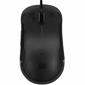 Ratón de juego Vorago MO-505 - USB - Óptico - Negro - Cable - 12800 dpi