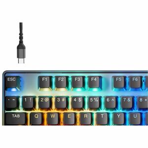 SteelSeries Apex Pro TKL Wireless Gen 3 Gaming Keyboard - Wired/Wireless Connectivity - USB Type C Interface - RGB LED - E
