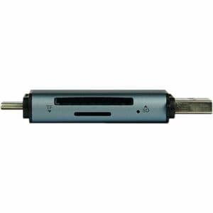 Vorago CR-350 Lector Flash - USB 3.0 Typo A, USB Tipo C - Externo - SD, microSD