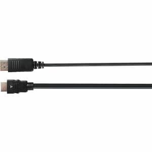 V7 V7DP14HDMI21-1M-BLK 1.01 m DisplayPort/HDMI A/V Cable - V7 Black Video Cable DisplayPort 1.4 Male to HDMI Male 1m 3.3ft