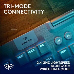 Logitech G915 X LIGHTSPEED Low-Profile Wireless Gaming Keyboard, Double-Shot PBT Keycaps, Fully Programmable Keys, RGB Bac