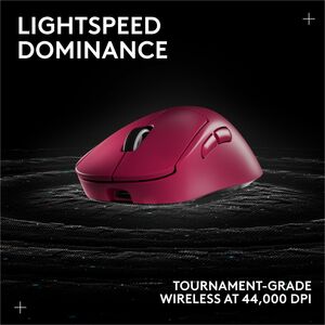 Logitech G PRO X SUPERLIGHT 2 DEX LIGHTSPEED Wireless Gaming Mouse, 60g Pro-Grade Lightweight Mouse With 5 Programmable Bu