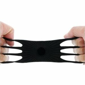 MOBILIS Carrying Case Walkie-talkie - Black - Drop Resistant, Anti-slip - Silicone Body - Chest Strap - 1