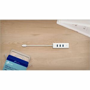 Hub combo USB/Ethernet TP-Link UE330C - USB 3.0 tipo C - 640 MB/s - Tastiera, Stampante, Disco rigido, Mouse, Unità flash,